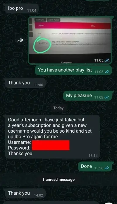 WhatsApp Proof - Testimonial 2