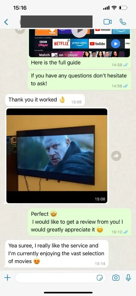 WhatsApp Proof - Testimonial 4